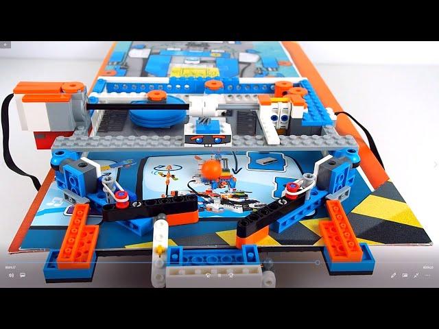 Lego® Boost Pinball instruction and code.