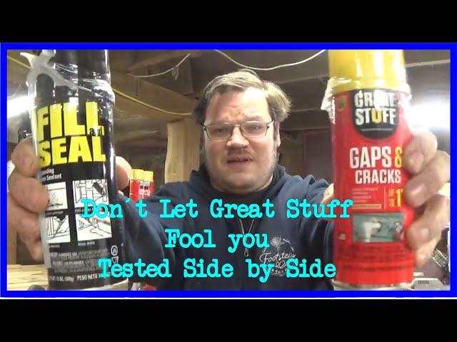 HEY Don't Let Great Stuff Fool You!! Fill and Seal Spray Foam tutorial how to