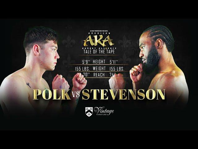 AKA 35 Bout 2 Ernest Stevenson vs Hunter Polk