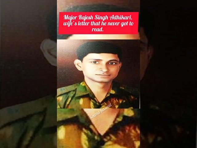 Remembering kargil warrior's #major Rajesh Singh #army #kargil #vijaydivas #indianarmy