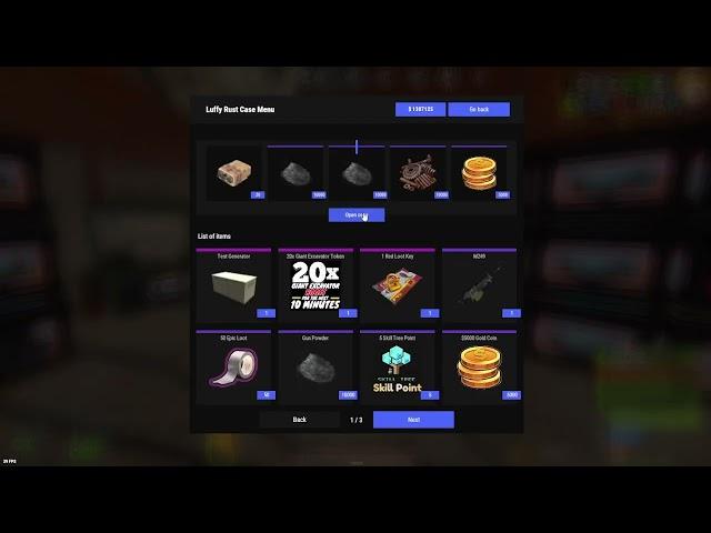 Rust: Luffy Rust 10x PVE | Opening 100 Franky Cases #1