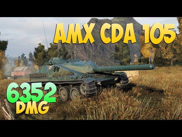 AMX Cda 105 - 3 Frags 6.3K Damage - Irresistible! - World Of Tanks