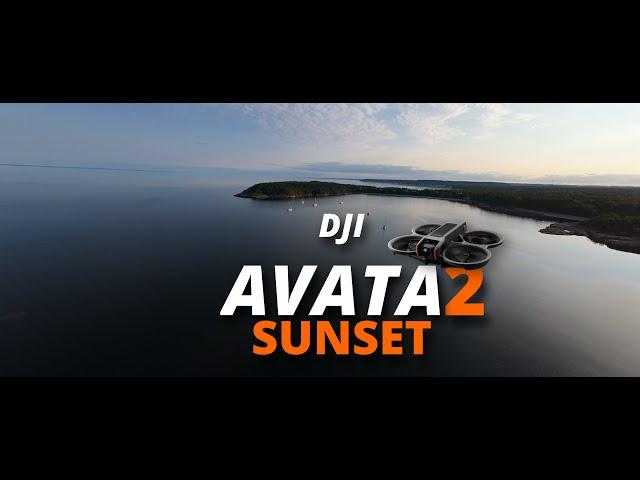 1700 METERS "Sunset Sailing DJI Avata 2" ️