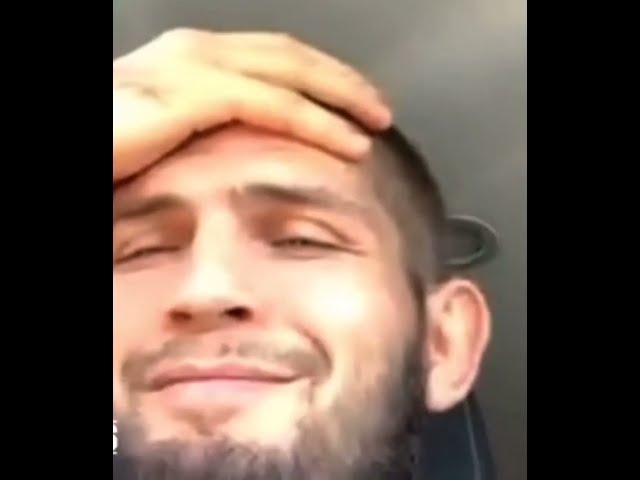 Khabib: "DC McDonald's guy or Burger King guy"