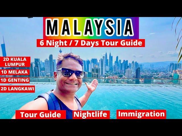 MALAYSIA Visa Free Tour Guide 2024 | A-Z India to Malaysia Trip Plan, Itinerary & BUDGET in Hindi