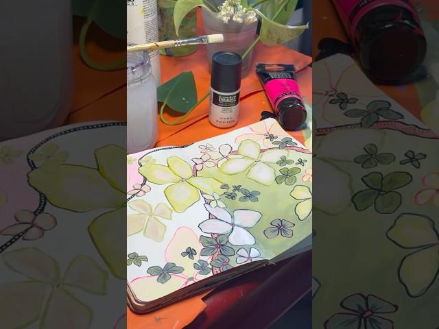 Art journaling- Inspired by Nature #natureartist #naturejournal #artjournal