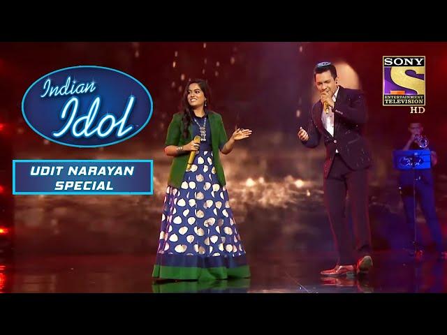 Aditya Narayan & Sayli Ne Kiya 'Tip Tip Barsa Paani' Par Perform |Indian Idol |Songs Of Udit Narayan