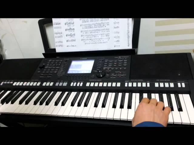 남자라는이유로 Yamaha PSR-S750