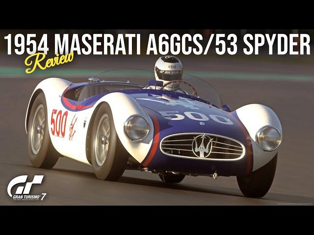 Gran Turismo 7 - 1954 Maserati A6GCS/53 Spyder REVIEW