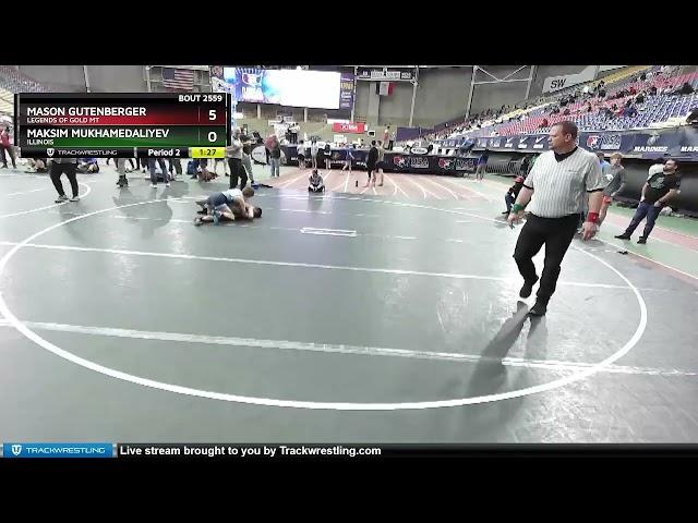 120 Lbs Cons. Semi - Maksim Mukhamedaliyev, Illinois Vs Mason Gutenberger, Legends Of Gold MT 4c9c