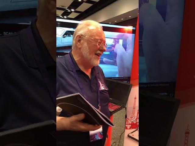 ARman Atoyan and Tom Furness chatting about AR and ARmenia - AWE 2019
