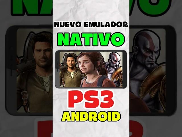 NUEVO EMULADOR de PS3 en ANDROID! APS3e #ps3 #emulator #android