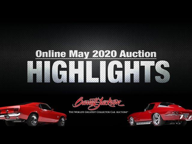 BARRETT-JACKSON - Auction Highlights - ONLINE MAY 2020 AUCTION