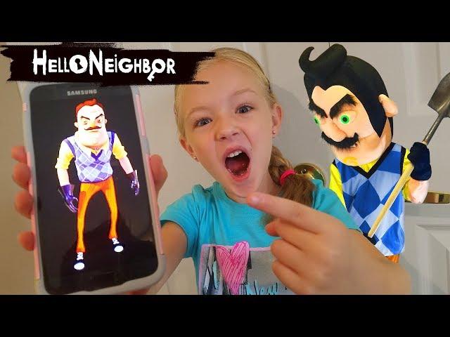 Calling Hello Neighbor in Real Life! OMG He Answered!!! We Prank Him and Escape the House!