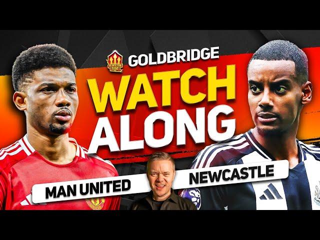 MANCHESTER UNITED vs NEWCASTLE Live With MARK GOLDBRIDGE!