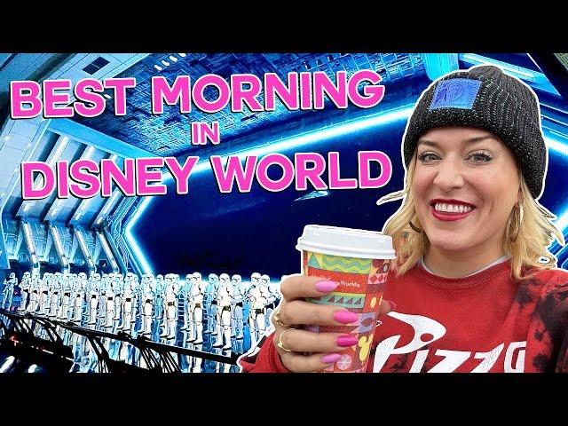 Disney World ROPE DROP: Hollywood Studios | Best Morning In Star Wars: Galaxy’s Edge, Breakfast