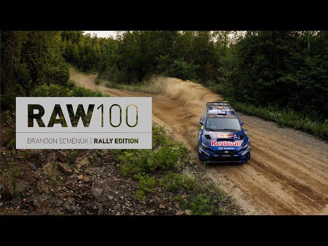 Brandon Semenuk Drops his First Raw 100 Rally Edition