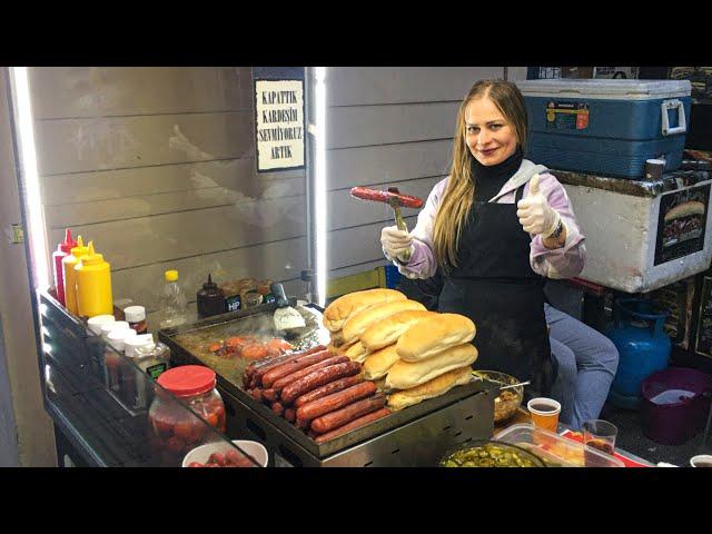 500 LEVEL OF Hot Dogs! Incredibly Delicious Street Food Of Turkey! Istanbul City