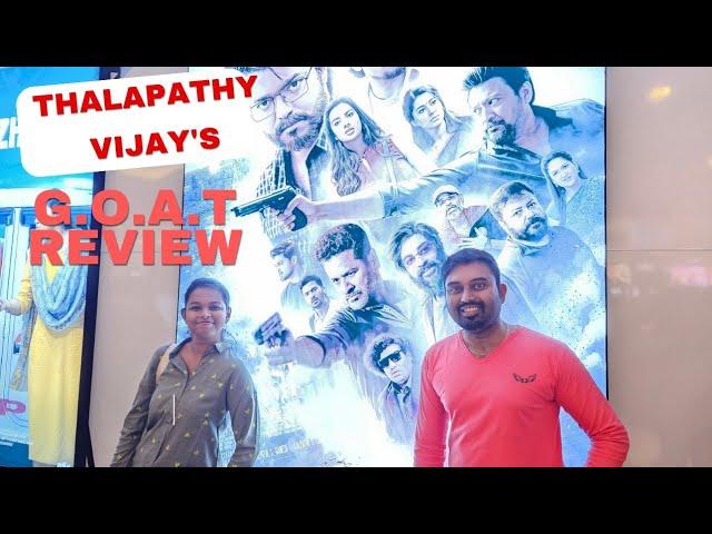 Thalapathy Vijay's "GOAT" Movie First Day First Show @ Dubai  2 minute review  #fdfs #goat #tamil