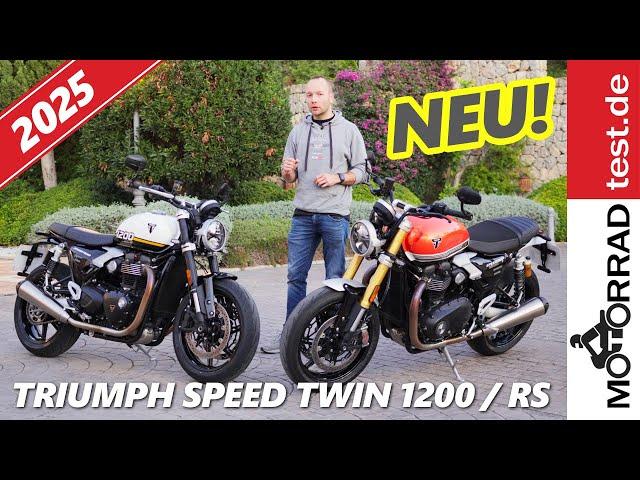 Triumph Speed Twin 1200 / RS | Vorstellung und Test der Modelle 2025