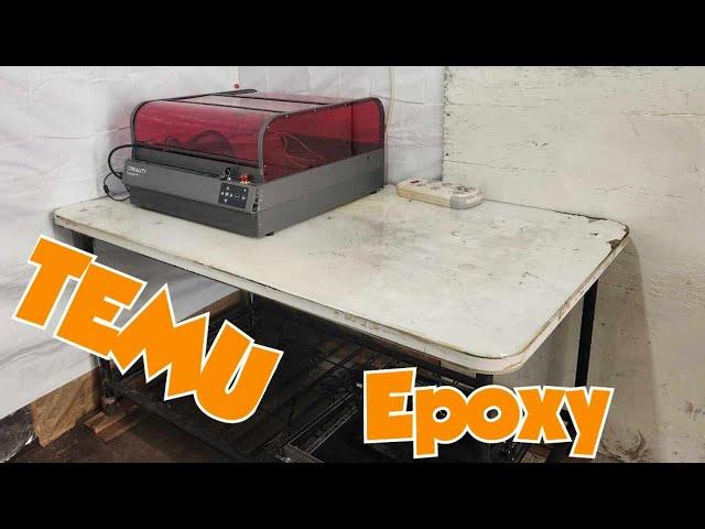 Dumbest Epoxy Table Top Video Sponsored by TEMU