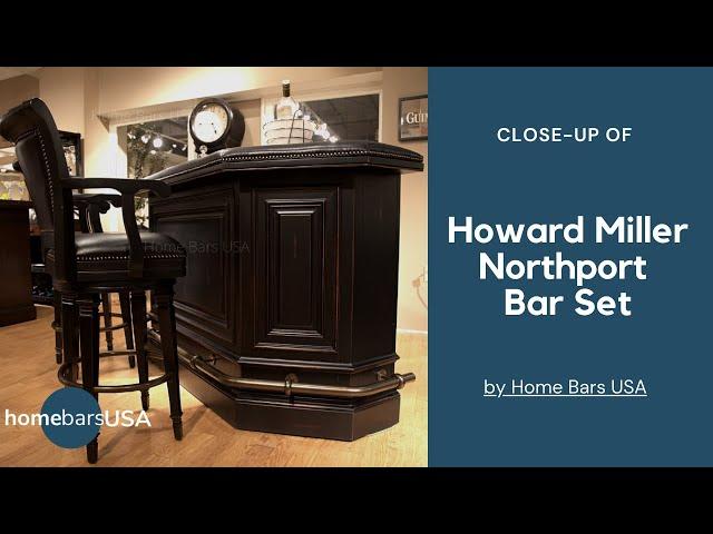 Northport Bar Set by Howard Miller at Home Bars USA