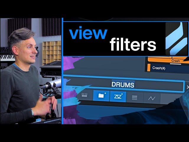 Supercharge Your Studio One Workflow and Navigation with View Filters | PreSonus