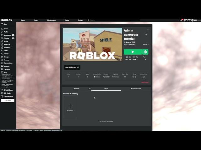 How to make an ADMIN GAMEPASS in ROBLOX STUDIO (HD ADMIN)