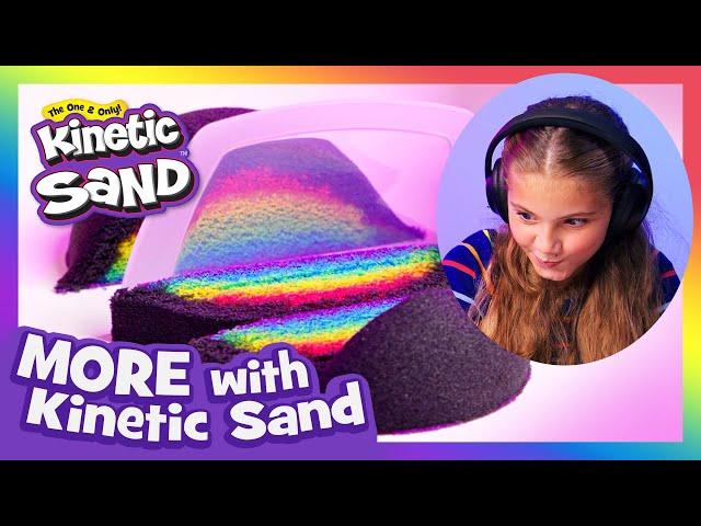 Oddly SANDisfying ASMR  | More with Kinetic Sand | Sensory Play for Kids