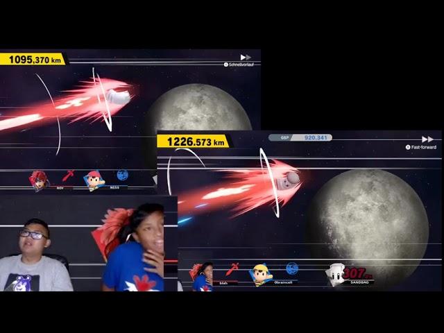 beating THE WORLD RECORD - Homerun Contest Super Smash Bros Ultimate