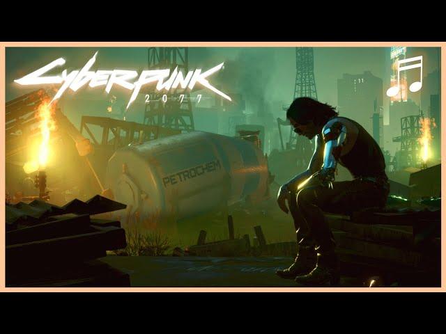 CYBERPUNK 2077 Johnny Silverhand's Grave | New Dawn Fades | Ambient Soundtrack