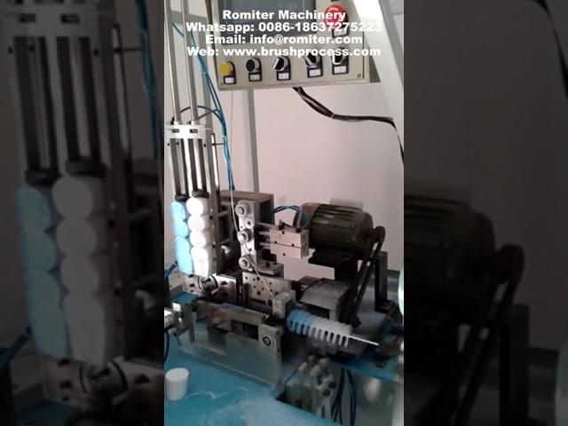 Automatic Pipe Bottle Clean Twised Wire Brush Making Machine