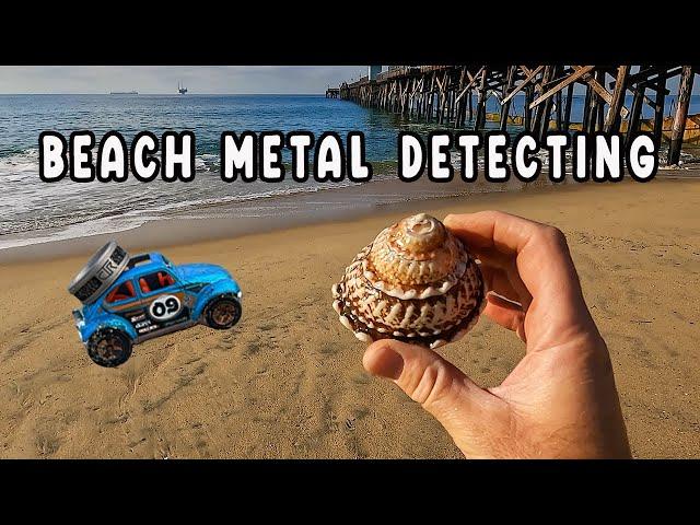 Beach Metal Detecting | Seal Beach Ca | Minelab Manticore