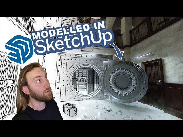 Set Designer Shows How to Set Design (Using Sketchup)