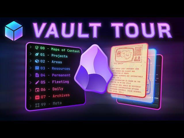 Form, Function, & Fun! - My Obsidian Vault Tour [2024]