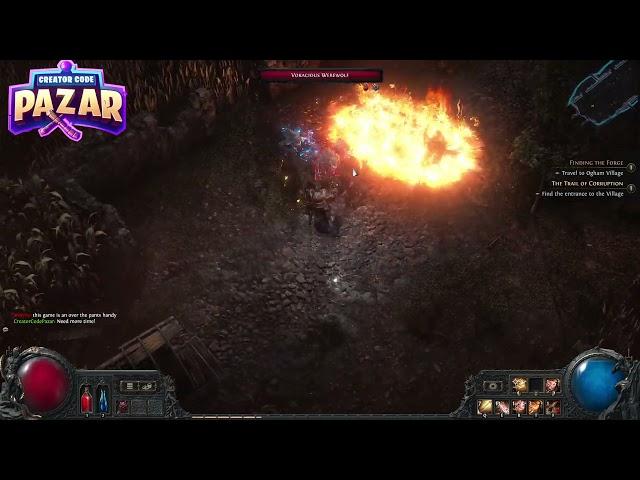 How to Travel to Ogham Village "Finding the Forge" Path of Exile 2 Quick Guide