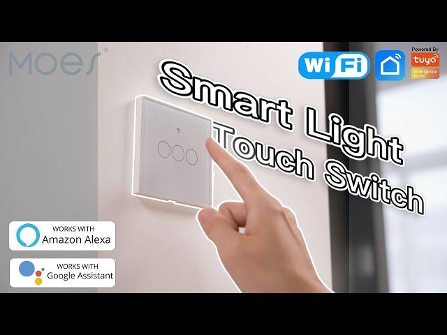 MOES WiFi Smart Switch Neutral Line Required | Installation&Setup