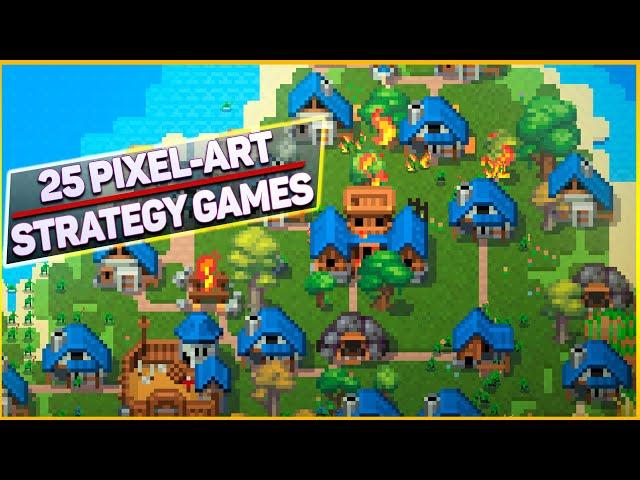 Top 25 Pixel-Art Strategy Games