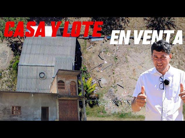 ¡Casa y lote en venta en Metapán! Zona fresca y amplia.
