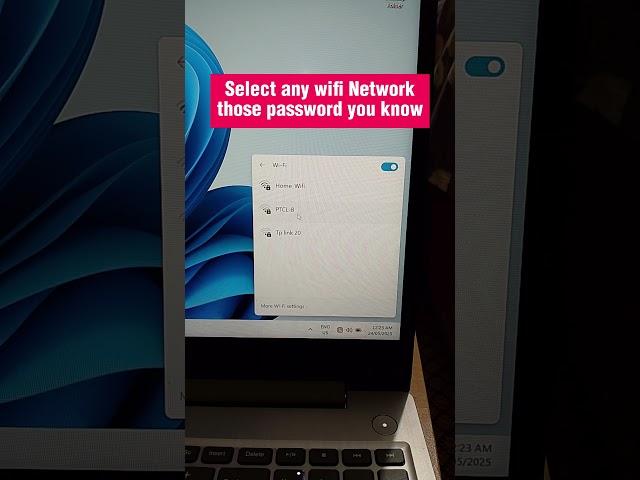 How to Connect WIFI in Windows 11 Laptop or PC in 10 SECONDS