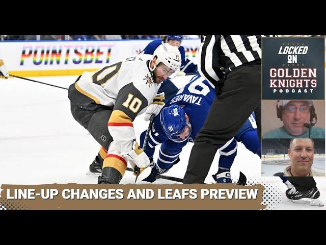 Golden Knights reinforcements arrive / VGK - Leafs Preview / Locks of the Knight and predictions