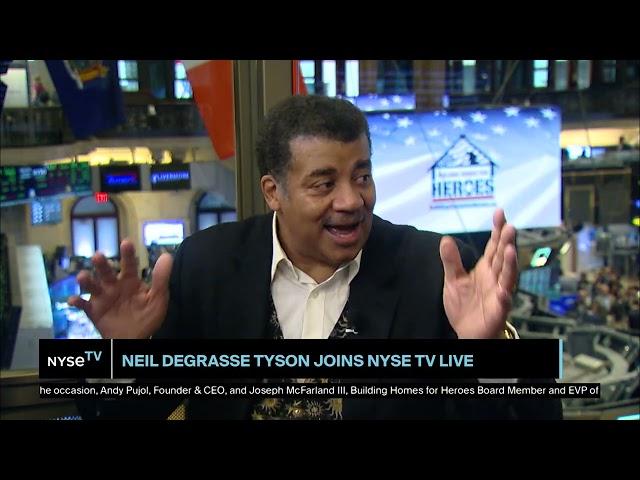 Neil deGrasse Tyson, Astrophysicist at American Museum of Natural History Joins NYSE TV Live
