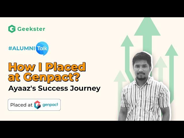 Ayaaz believed in our full stack developer course | Geekster reviews