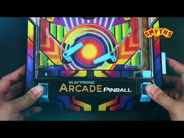 Electronic Arcade Pinball Neon Series - Smyths Toys