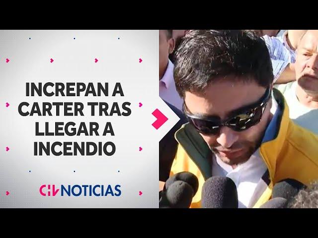 "ES RIDÍCULO": Alcalde Carter respondió tras teoría por incendio en Campamento Dignidad