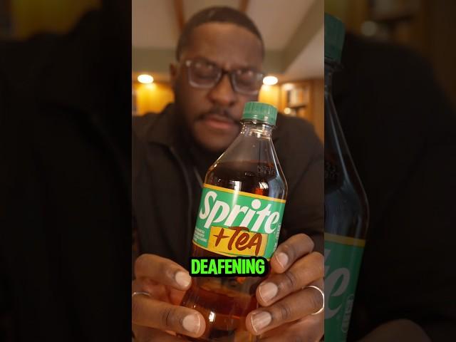 Y'all called this CHEEKS… y'all are dramatic  Sprite + Tea. #foodreview #drinks #shorts