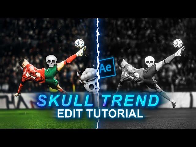 viral skull edits tutorial on after effects