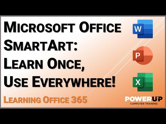 Where is Microsoft SmartArt: Word, Excel & PowerPoint. Learn it Once, Use Everywhere!