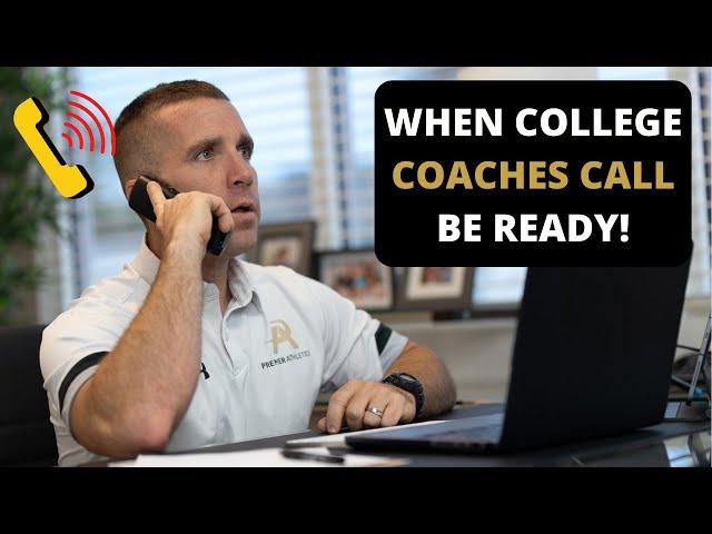 Top Questions College Coaches Will Ask (Top 5)