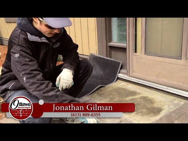 Fixing Sunken Interlock - Ottawa Interlock Repair